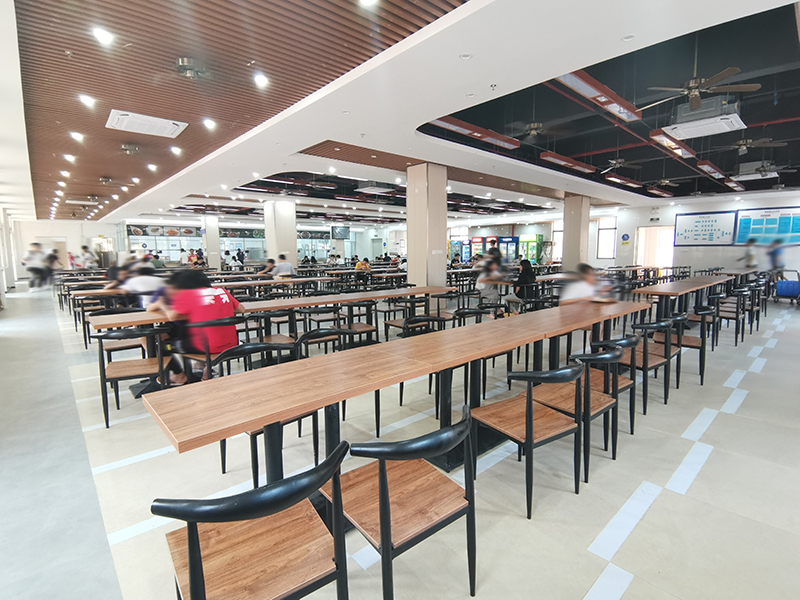 昭通华贸学院白云校区食堂装修项目实景