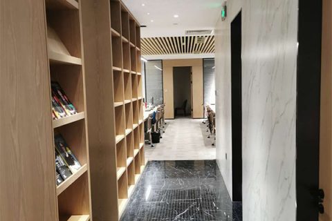 俱乐部办公室装修实景图