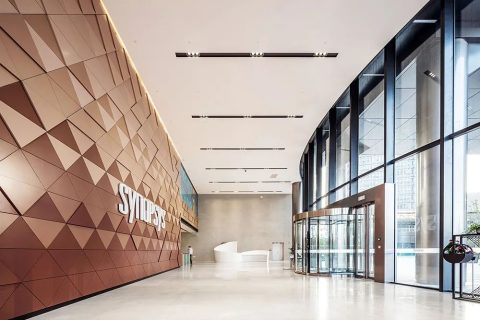 【分享】新科技行业办公楼装修设计鉴赏